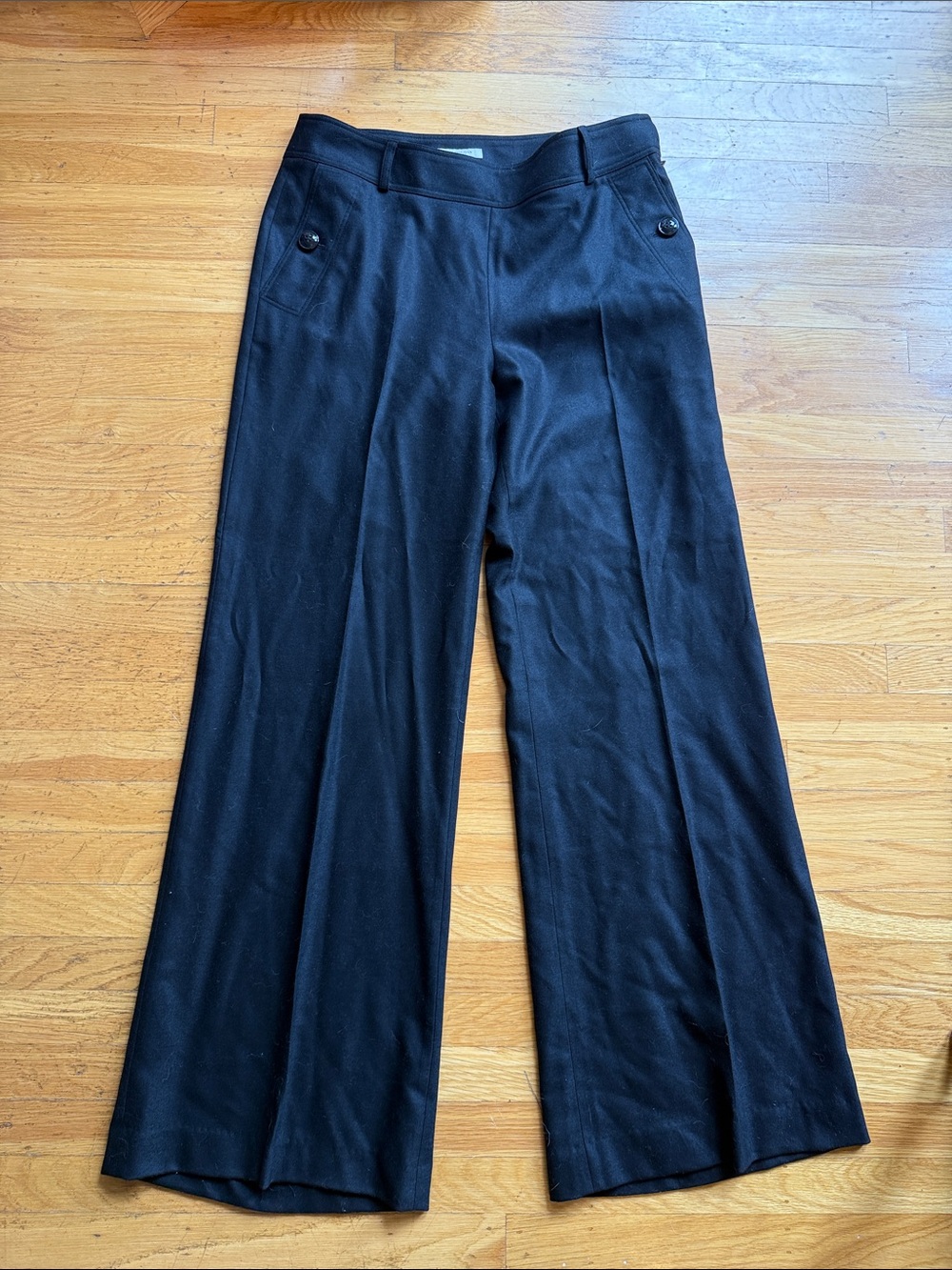 Burberry Classic Black Wide-Leg Women’s Pants